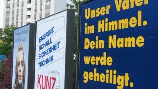 Unser Vater Plakat (Foto: Werner Näf) Unser Vater Plakat (Foto: Werner Näf)