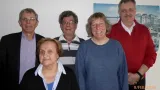 Vorstand Waldenserkomitee (Foto: Walter Bammerlin) Vorstand Waldenserkomitee — (von links nach rechts): Hans Rapp
Susi Hoegger-Pàssera
Andreas Burckhardt
Katharina Leser
Thomas Gugger
(Foto: Walter Bammerlin)